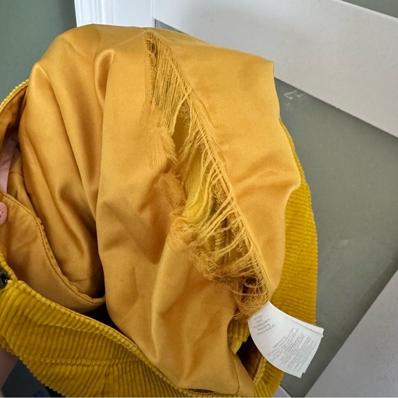 Boden Corduroy Mini Skirt Mustard Yellow US 4 - Picture 7 of 7